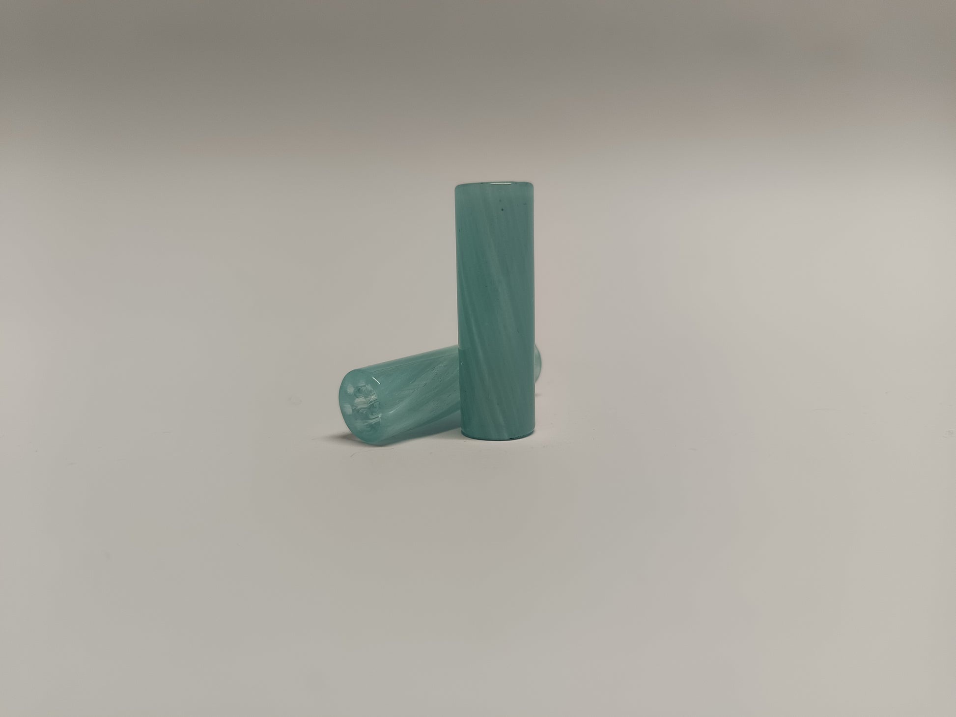 Glas Tip - 9mm - 7 Loch - Milchglas